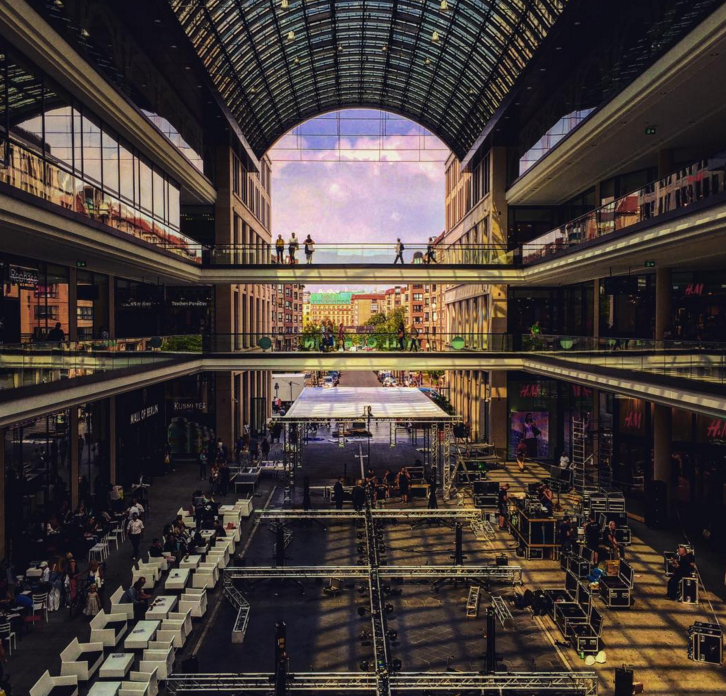 Image taken from Mall of Berlin's Instagram 